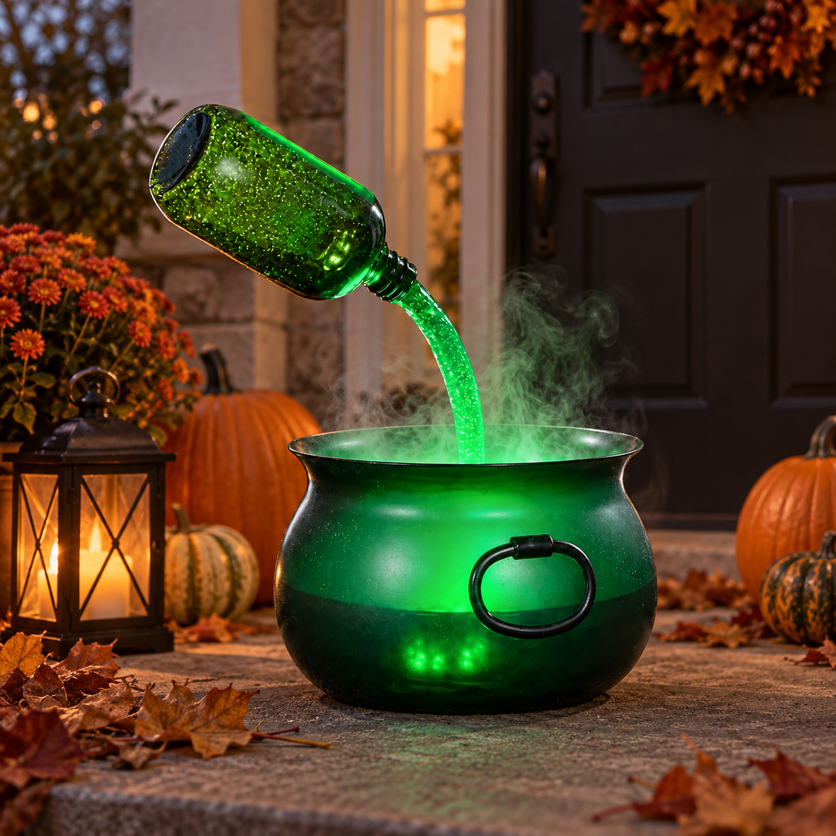 Halloween Magic Cauldron Fog Diffuser Decoration