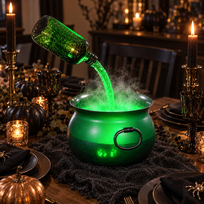 Halloween Magic Cauldron Fog Diffuser Decoration