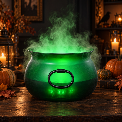 Halloween Magic Cauldron Fog Diffuser Decoration